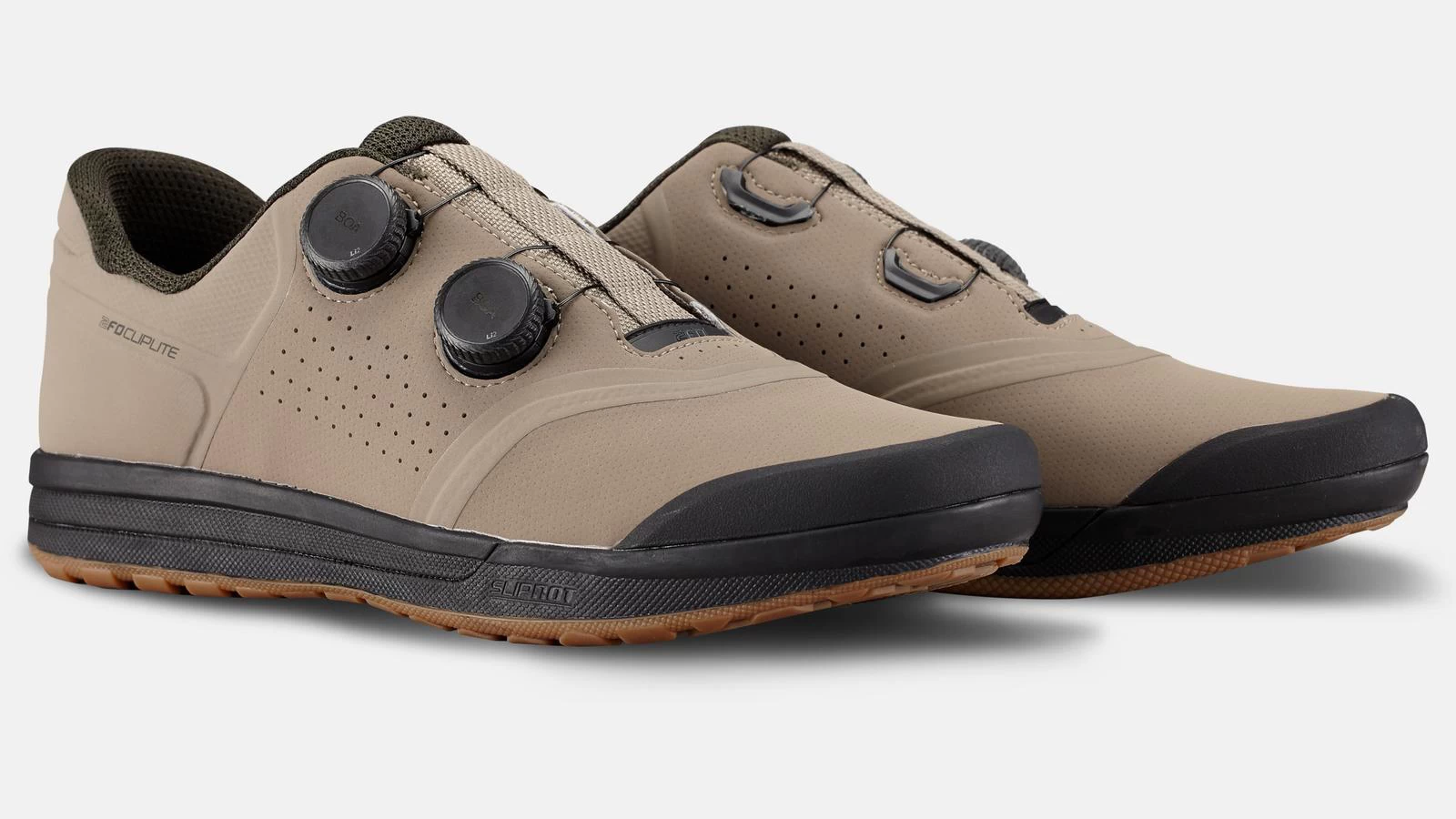 Specialized 2FO ClipLite Mountain Bike Shoes - Taupe/Dark Moss Green - Image 7