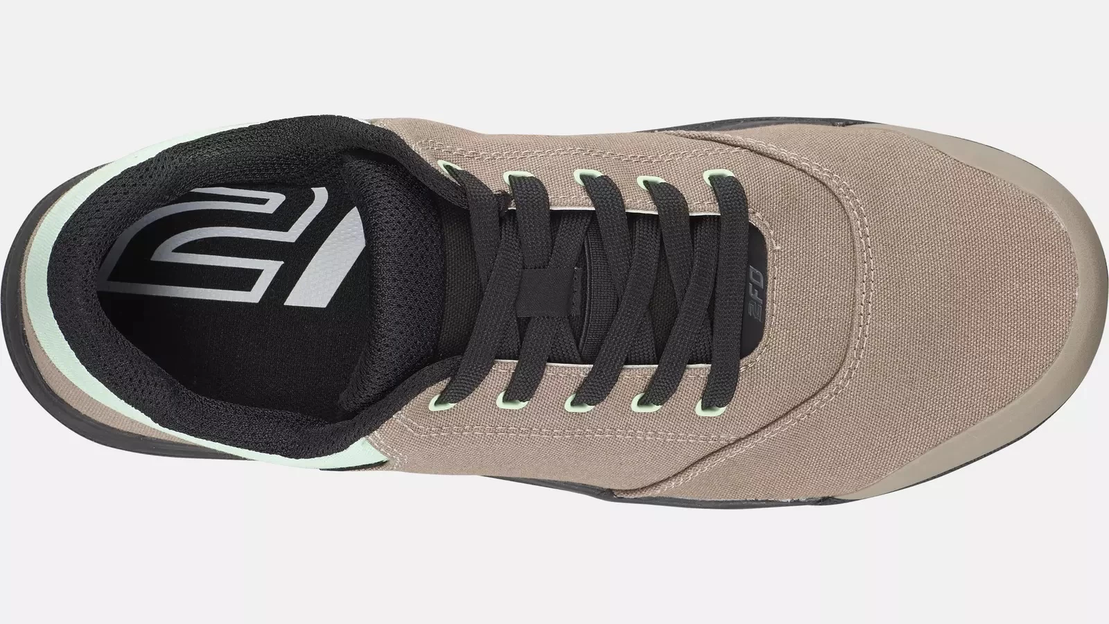 Specialized 2FO Roost Canvas Flat MTB Shoes - Taupe/Oasis
