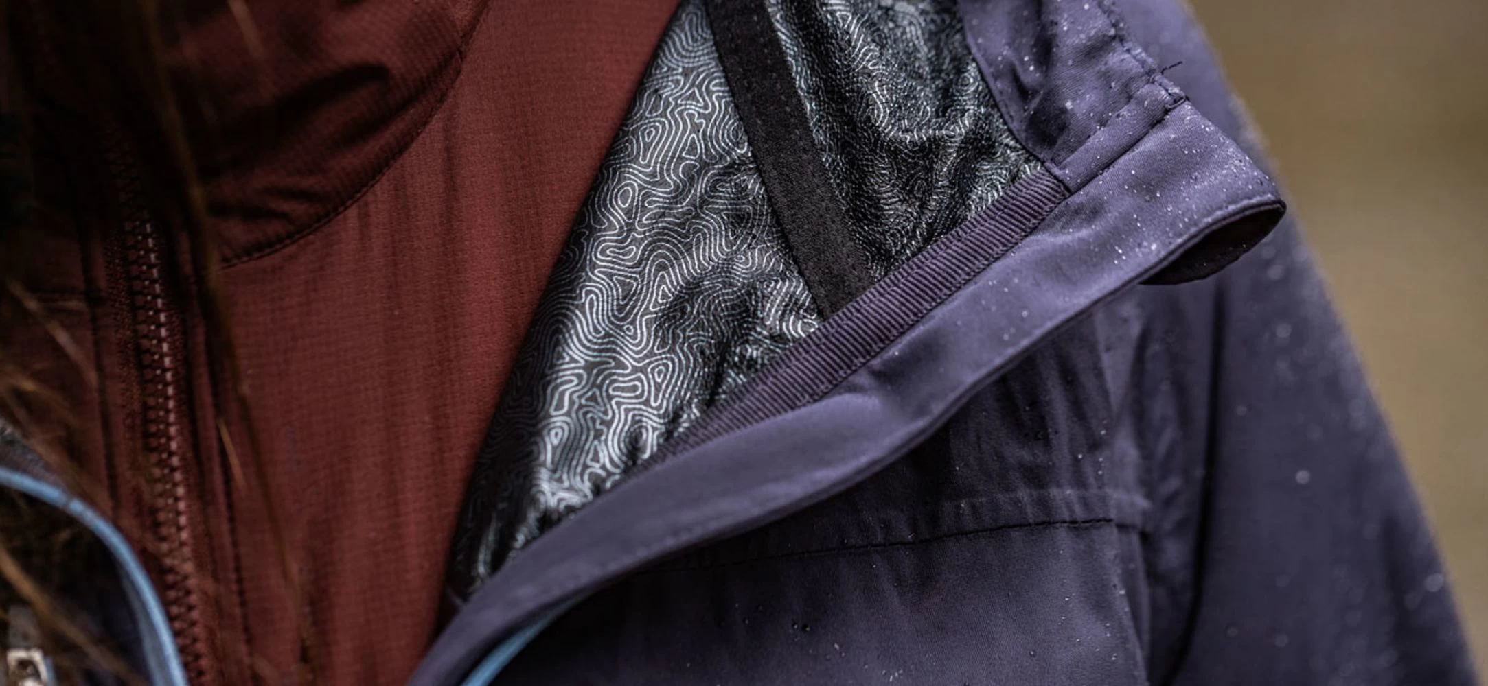 Liv Energize Women's Rain Jacket - Milky Way - Image 3