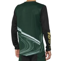 100 Percent R-Core X Limited Edition Men's Long Sleeve Jersey - Forest Green