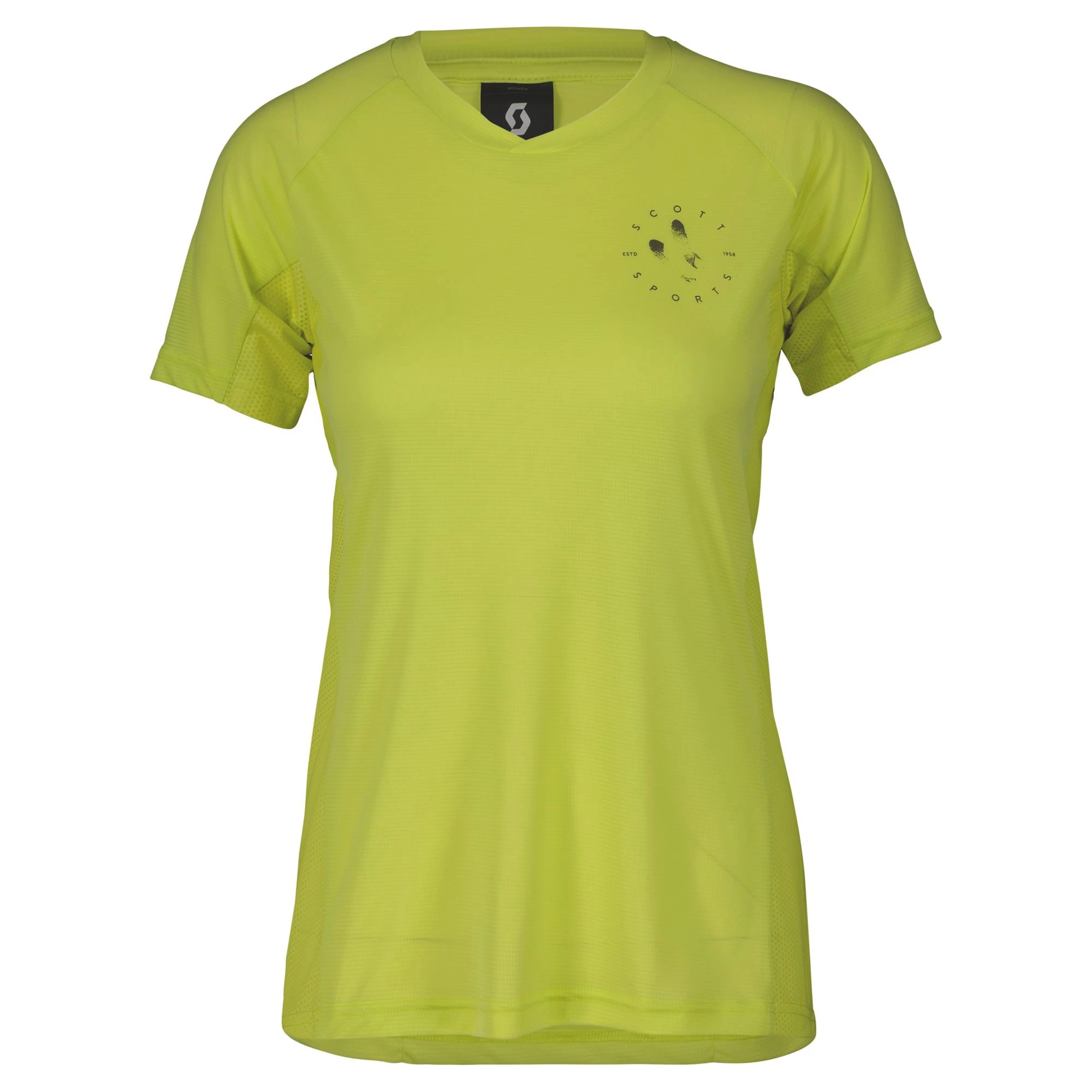 Scott Trail Flow Pro Women's Short Sleeve Jersey - Bitter Yellow - Image 3