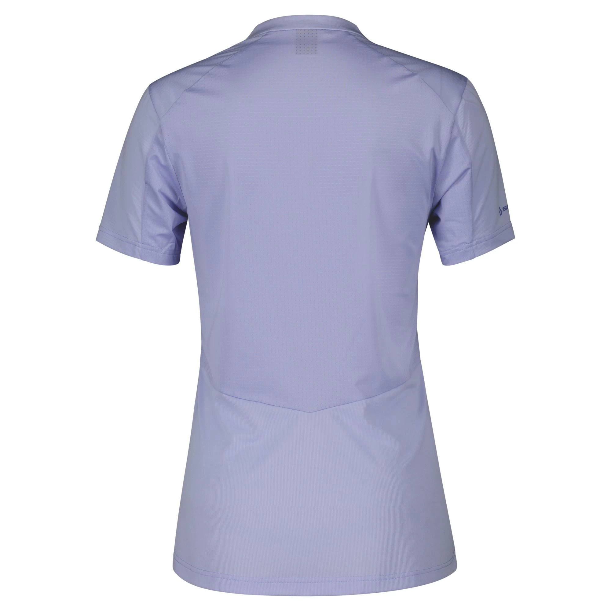 Scott Trail Flow Zip Women's Short Sleeve Jersey - Moon Blue/Dream Blue - Image 4