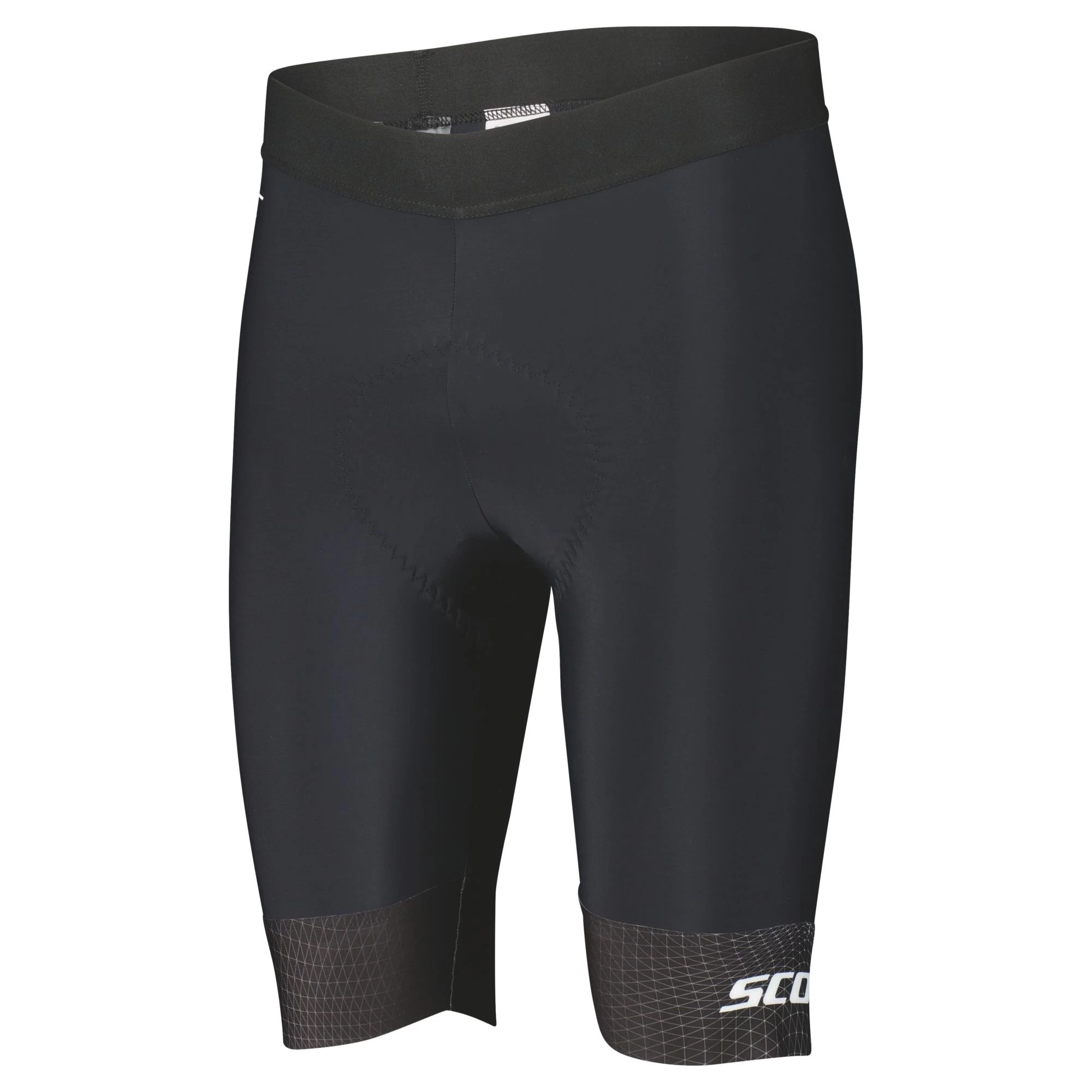 Scott RC Pro Men's Lycra Shorts - Black/Sulphur Yellow
