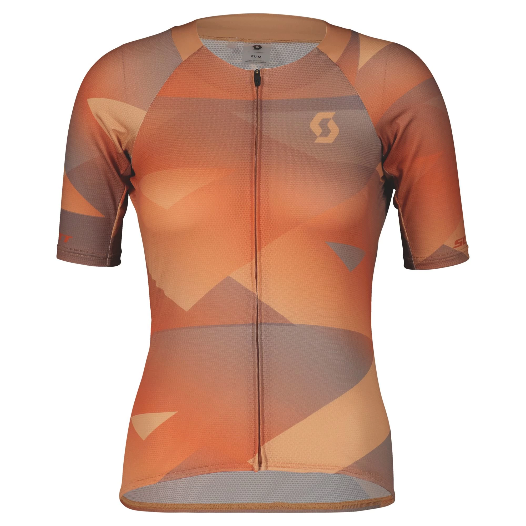 Scott RC Premium Climber Women's Short Sleeve Jersey - Rose Beige/Braze Orange - Image 4