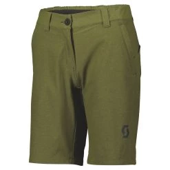 Scott Trail Flow Pro Women's Baggy Shorts - Fir Green