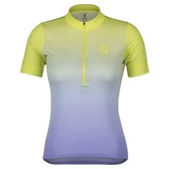 Scott Endurance 15 Women's Short Sleeve Jersey - Rose Beige/Braze Orange