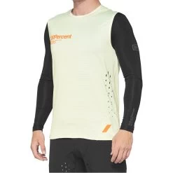 100 Percent R-Core Concept Long Sleeve Jersey - Yellow