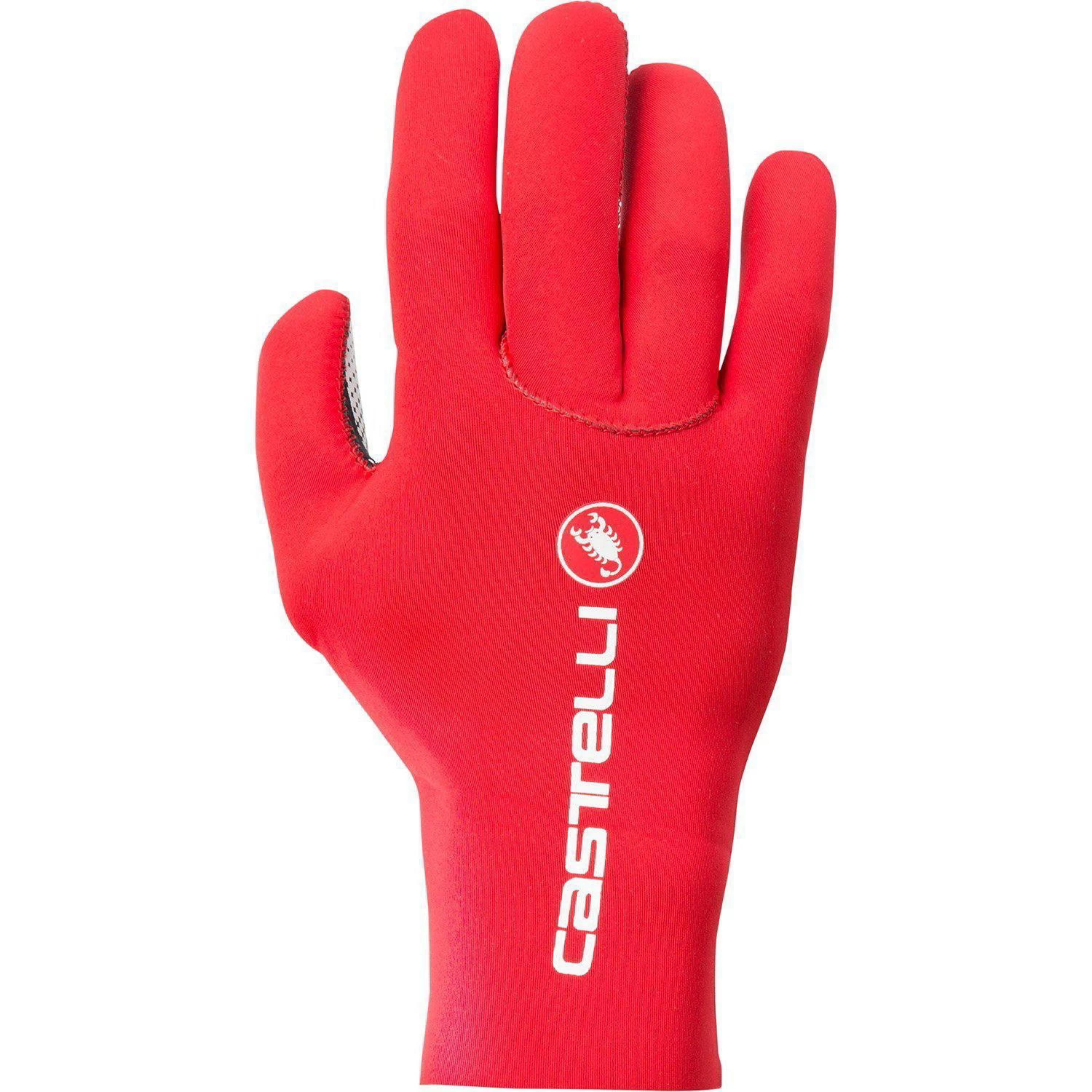 Castelli Diluvio C Long Finger Gloves - Red - Image 3