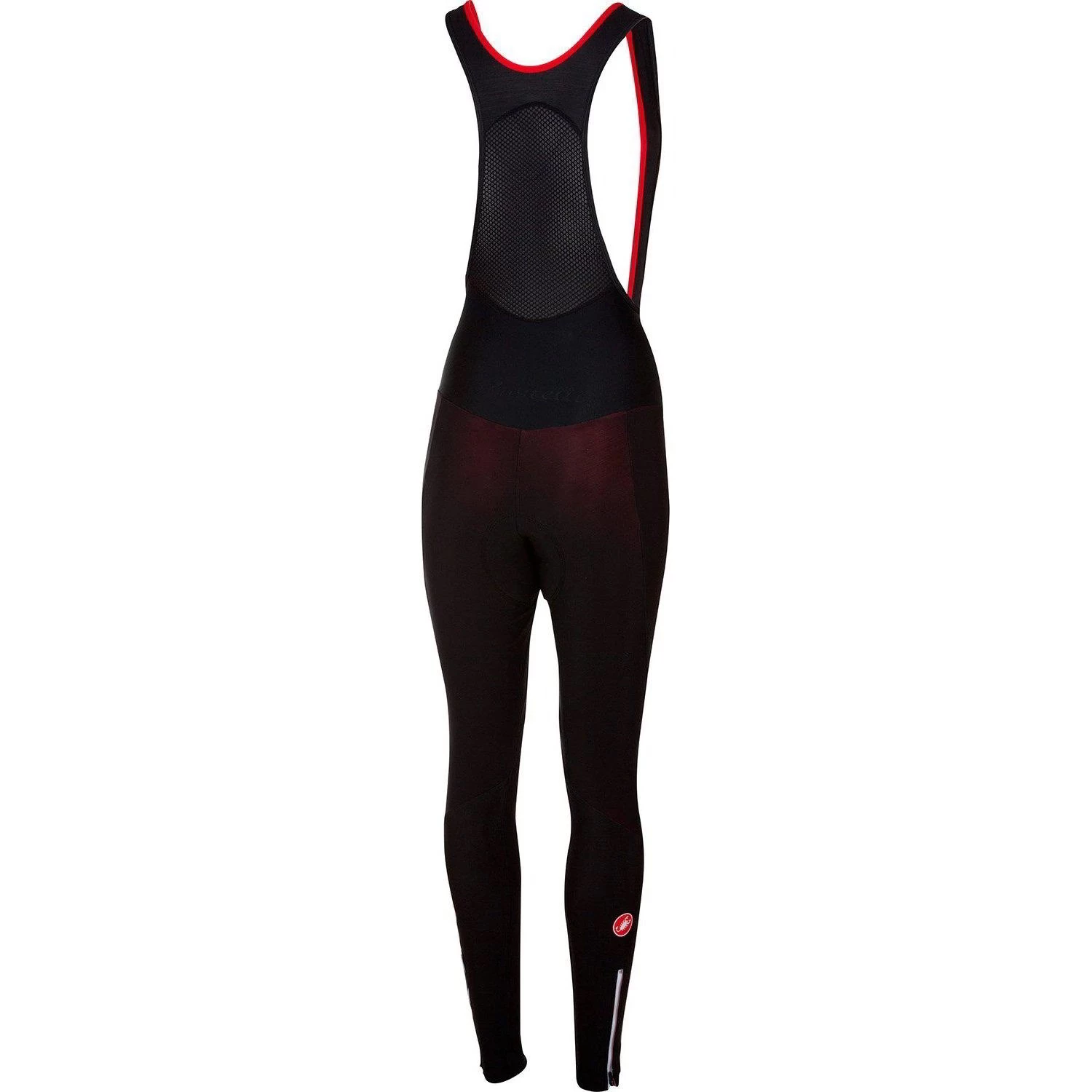 Castelli Sorpasso 2 Womens Bib Tights - Black/Black - Image 3