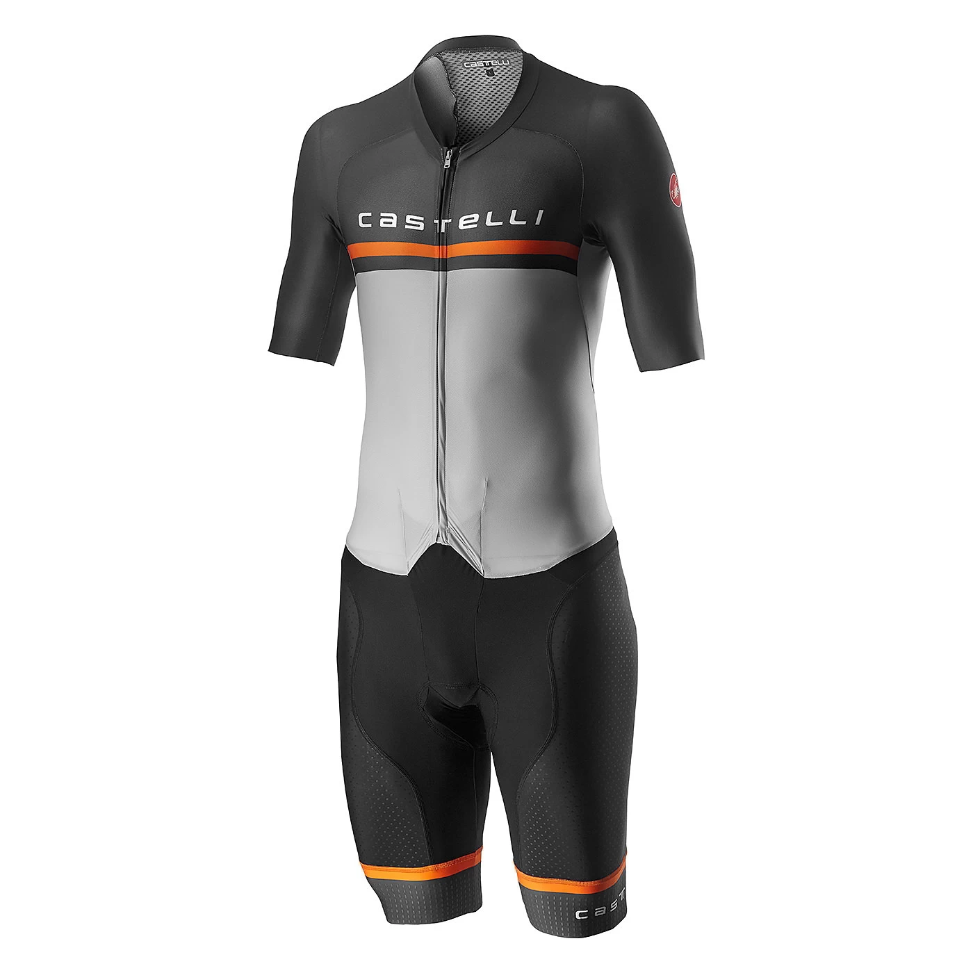 Castelli Sanremo 4.0 Short Sleeve Speed Suit - Silver Gray