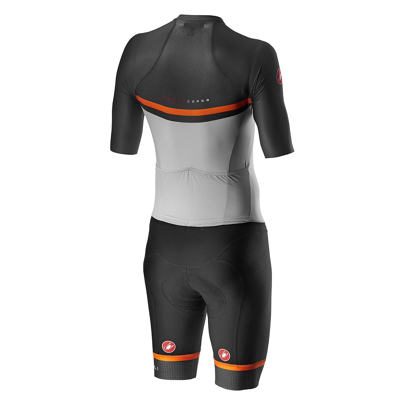 Castelli Sanremo 4.0 Short Sleeve Speed Suit - Silver Gray - Image 3