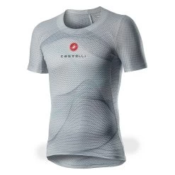 Castelli Pro Mesh Short Sleeve Base Layer - Light Black