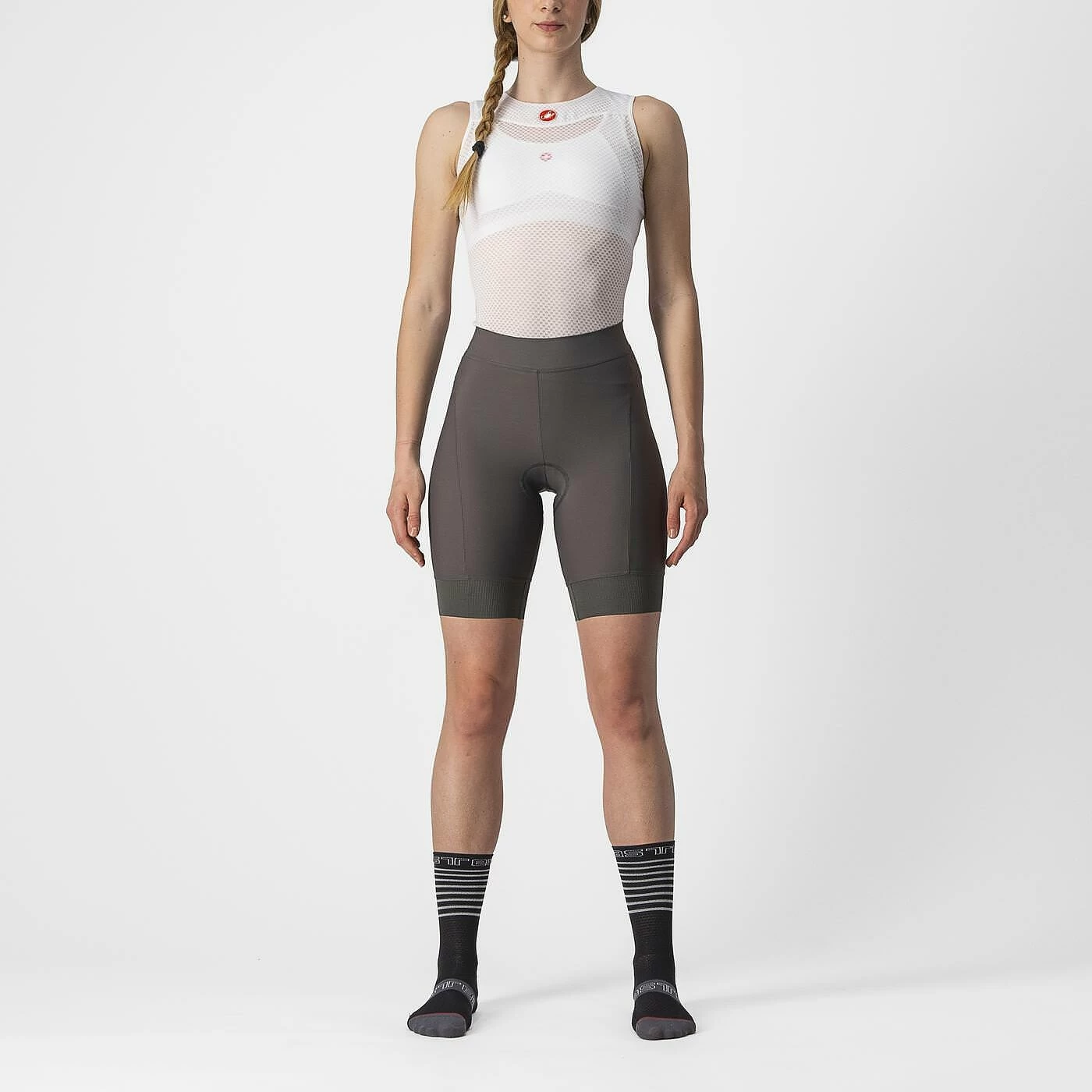 Castelli Prima Women's Shorts - Black/Skylight - Image 2