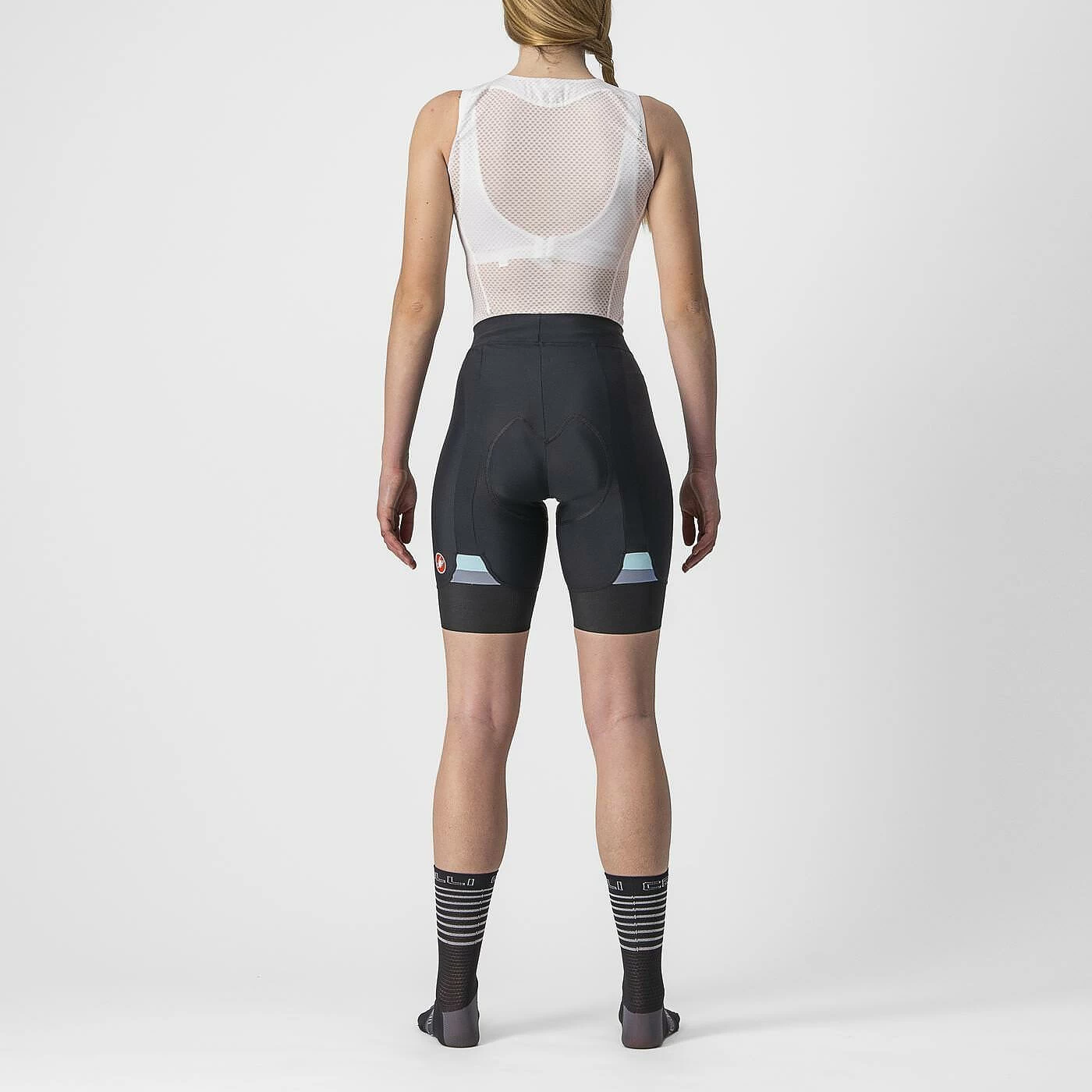 Castelli Prima Women's Shorts - Black/Skylight