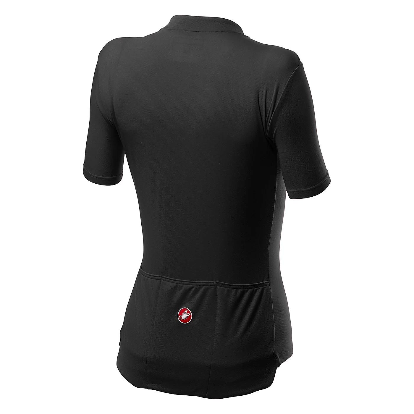 Castelli Anima 3 Womens Short Sleeve Jersey - Light Black/Red - Image 4
