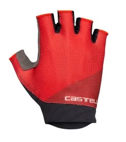 Castelli Roubaix Gel 2 Short Finger Gloves - Brilliant Pink
