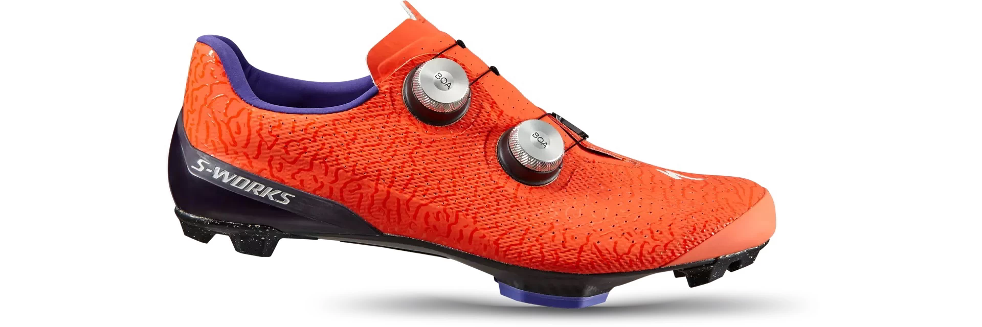 Specialized S-Works Recon SL Gravel Road Shoes - Cactus Bloom /Blaze - Image 3