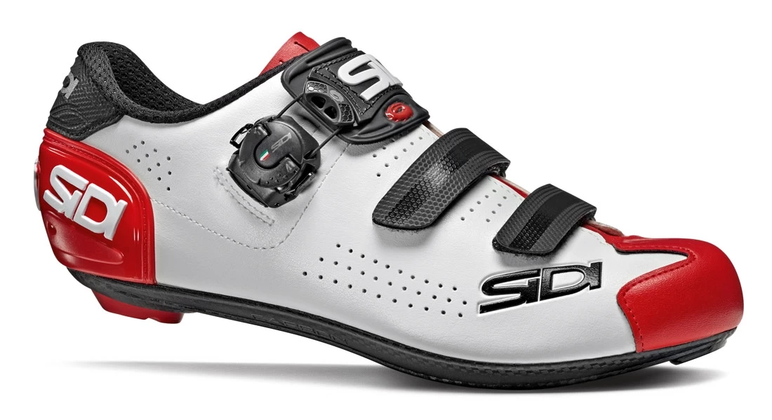 Sidi Alba 2 Road Shoes - Black/Red - Image 3