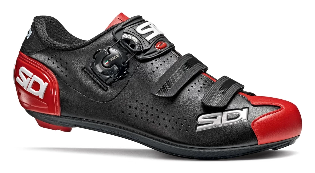 Sidi Alba 2 Road Shoes - White/Black/Red - Image 2