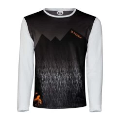 G-Form Summit Men's Long Sleeve Jersey - Midnight/White