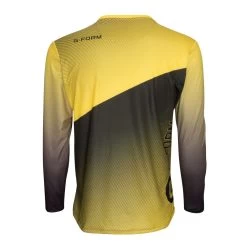G-Form Podium Men's Long Sleeve Jersey - Race Yellow/White