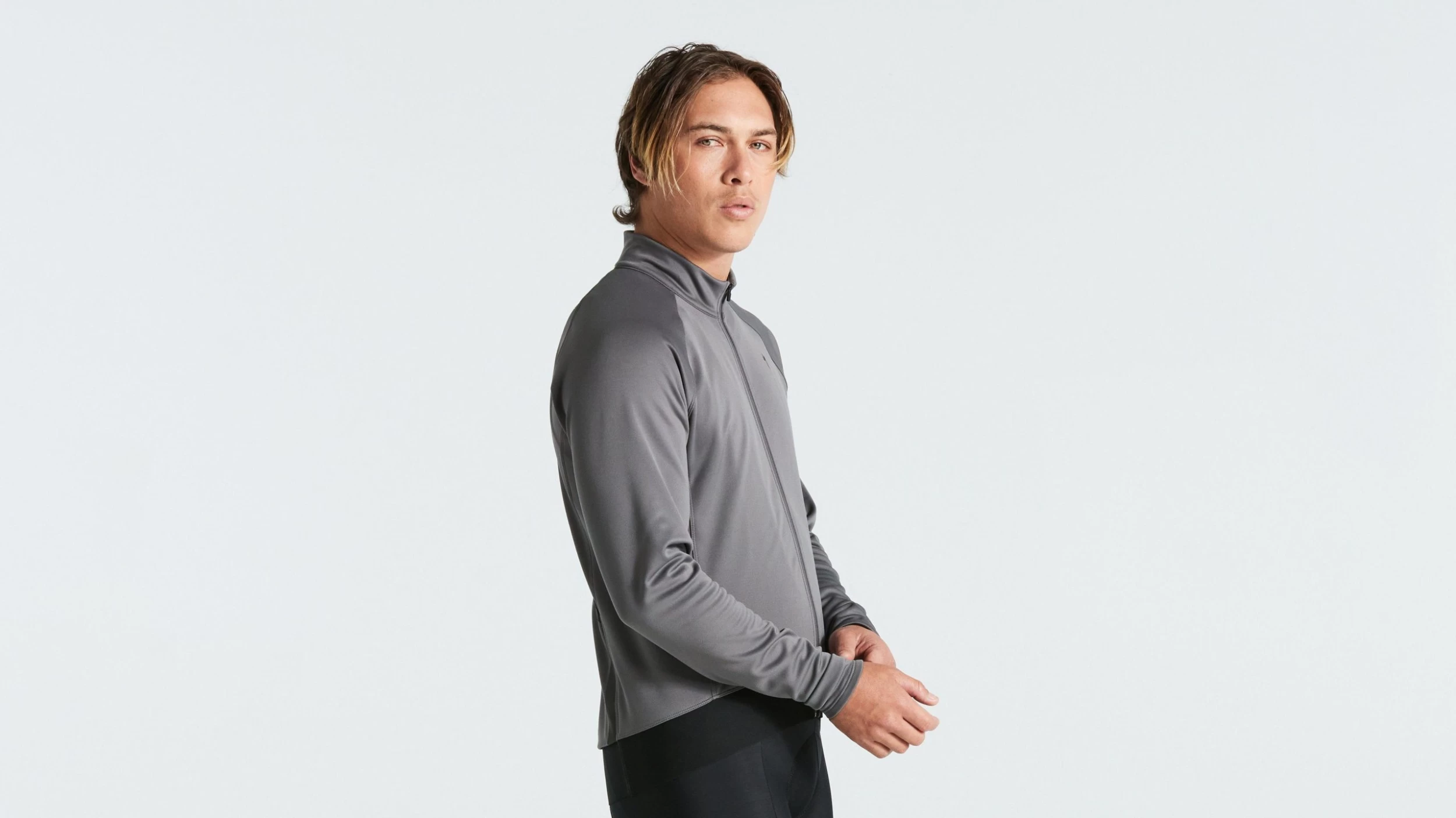 Specialized RBX Expert Long Sleeve Thermal Men's Jersey - Smoke