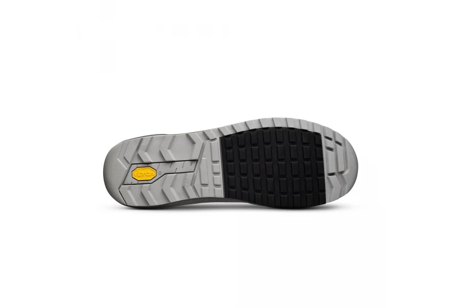 Fizik X2 Ergolace Flat MTB Shoes - Grey/Yellow - Image 4