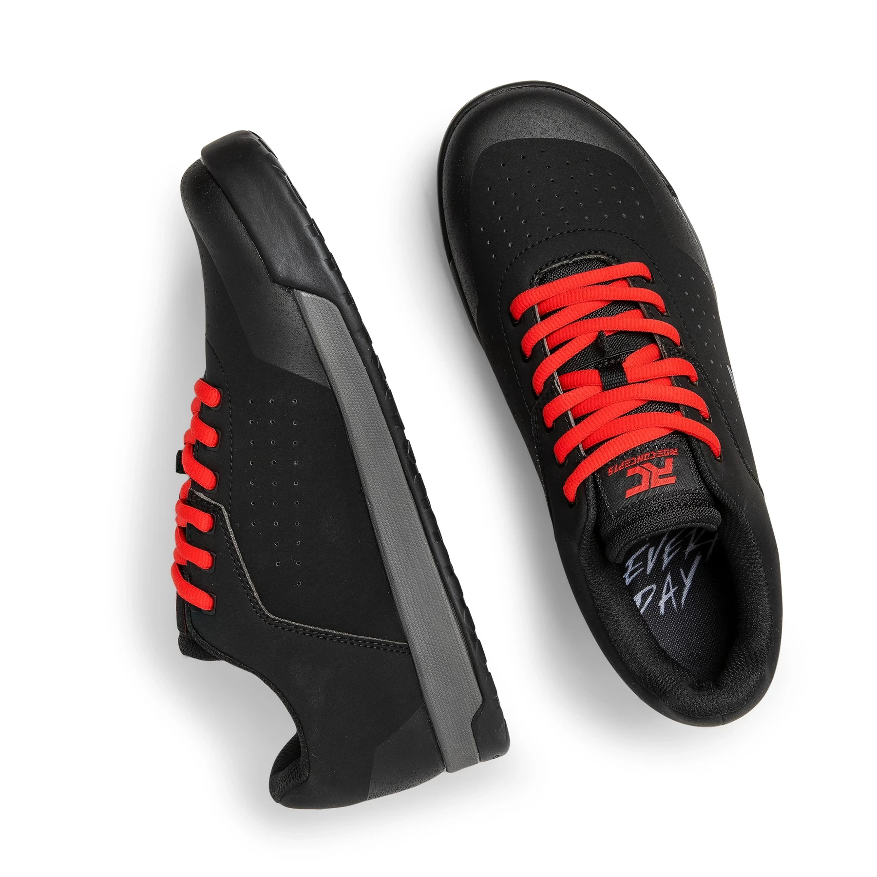 Ride Concepts Hellion Men's Flat MTB Shoes - Black/Red - Image 5