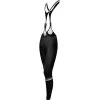 Funkier Thermesse Ladies Winter Single Strap Bib Tights - Black