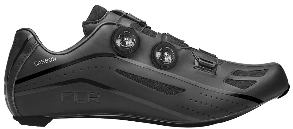 FLR F-XX Strawweight Road Race Full Carbon Sole Shoe - Black