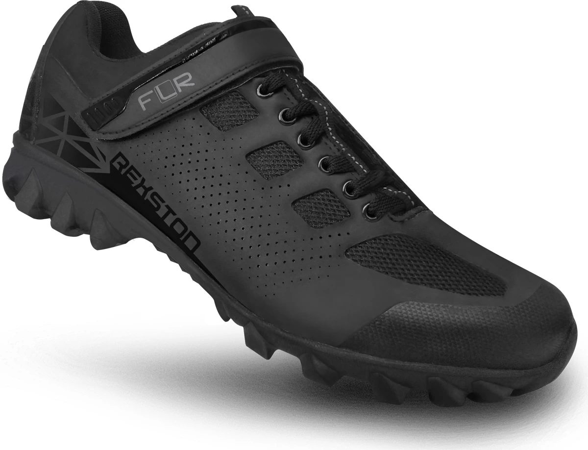 FLR Rexston Active Touring/Trail Shoe - Black - Image 2