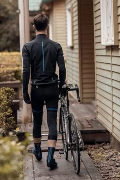 Giant Diversion Thermal Shoe Covers - Black/Blue