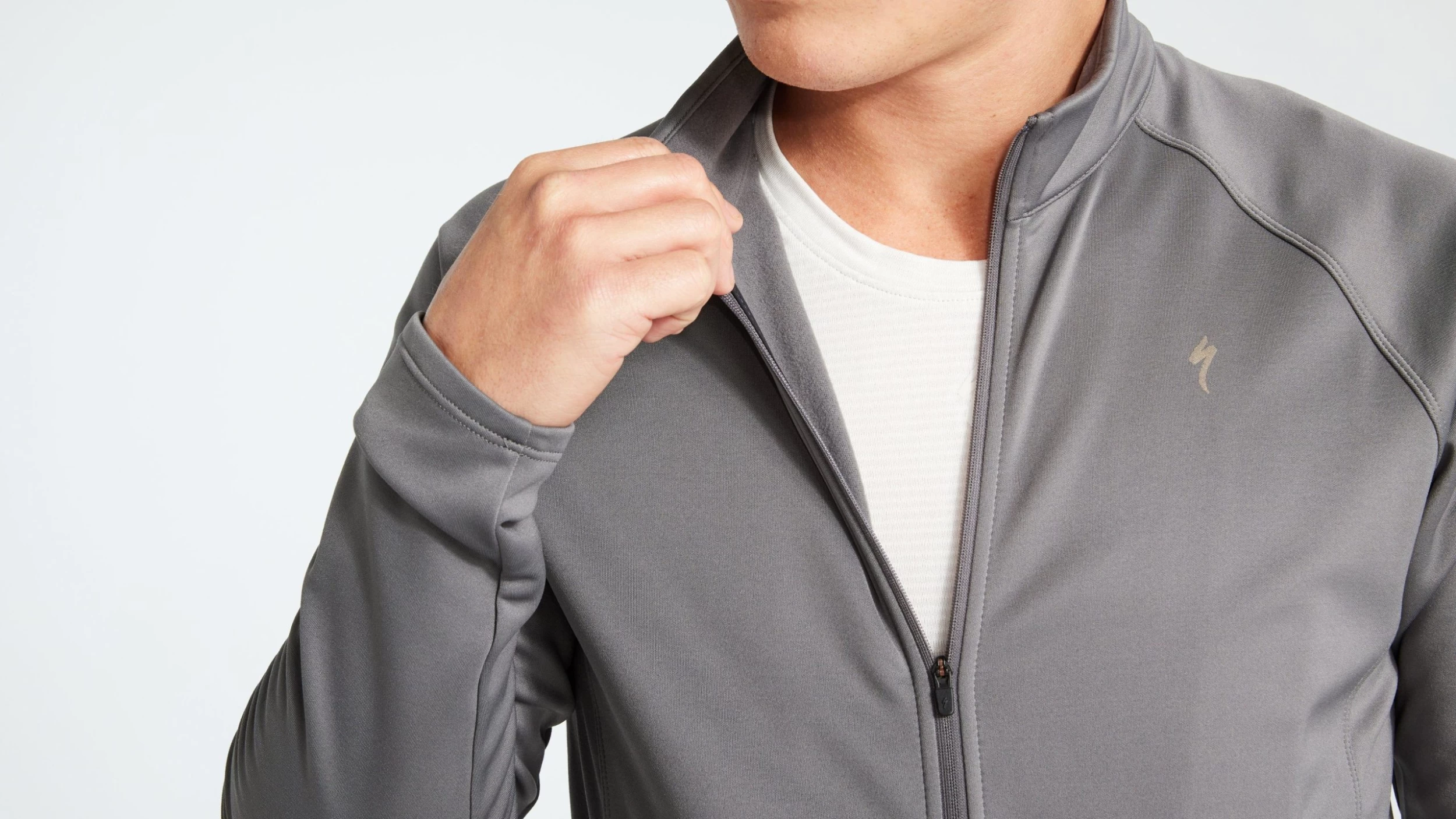 Specialized RBX Expert Long Sleeve Thermal Men's Jersey - Smoke - Image 7