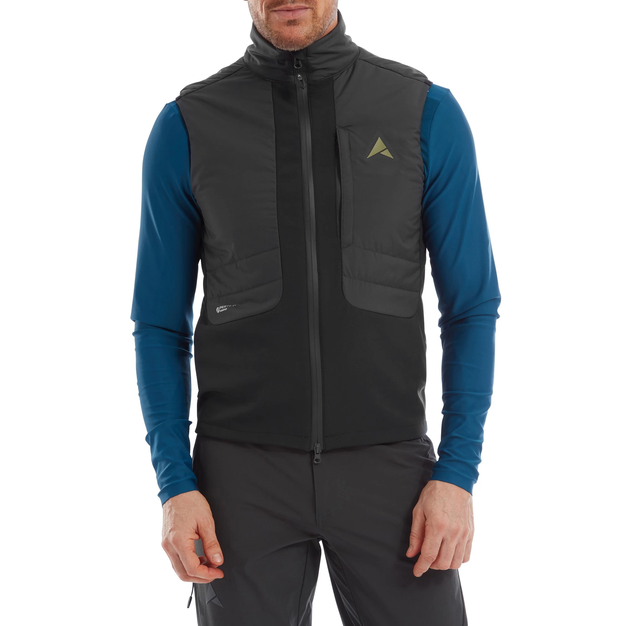 Altura Esker Dune Insulated Waterproof Men's Gilet - Black/Carbon - Image 5