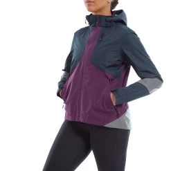 Altura Nightvision Typhoon Waterproof Women's Jacket - Navy/Purple