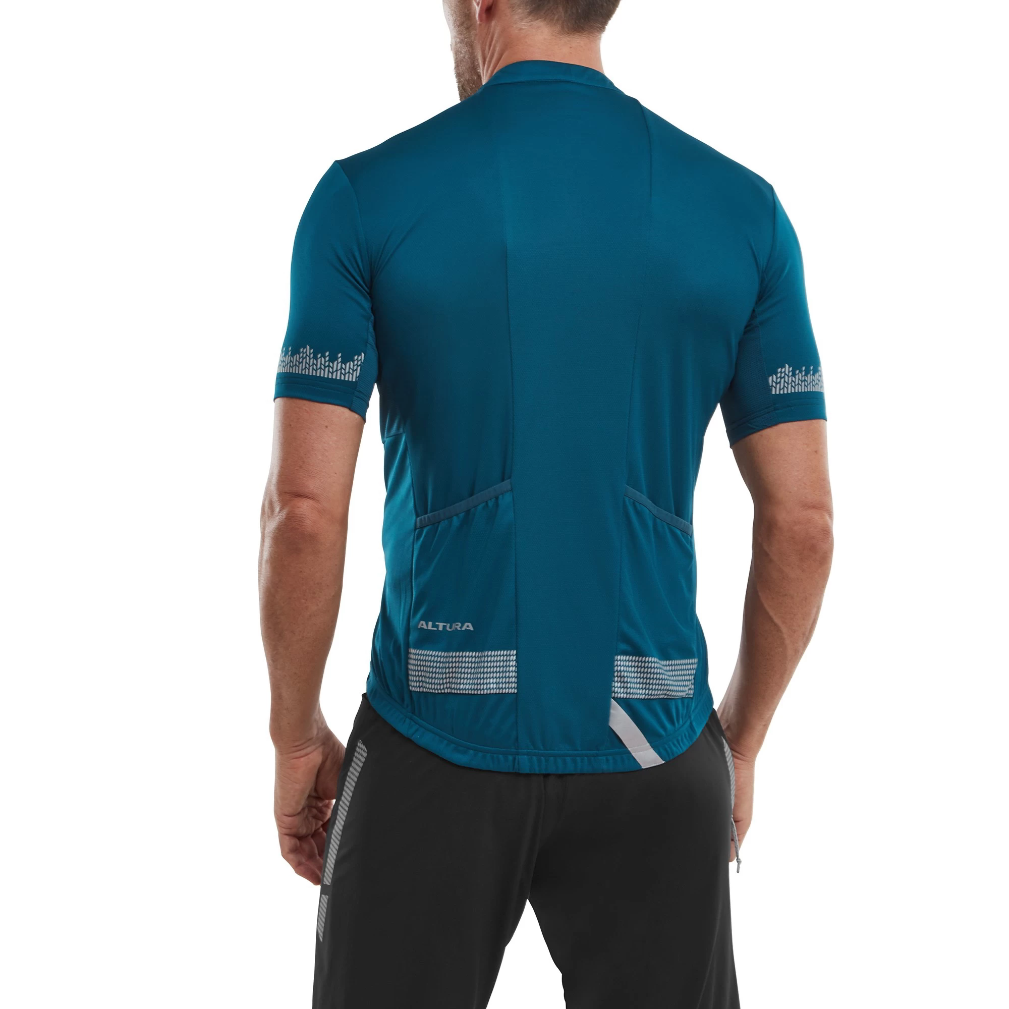 Altura Nightvision Men's Short Sleeve Jersey - Navy - Image 5