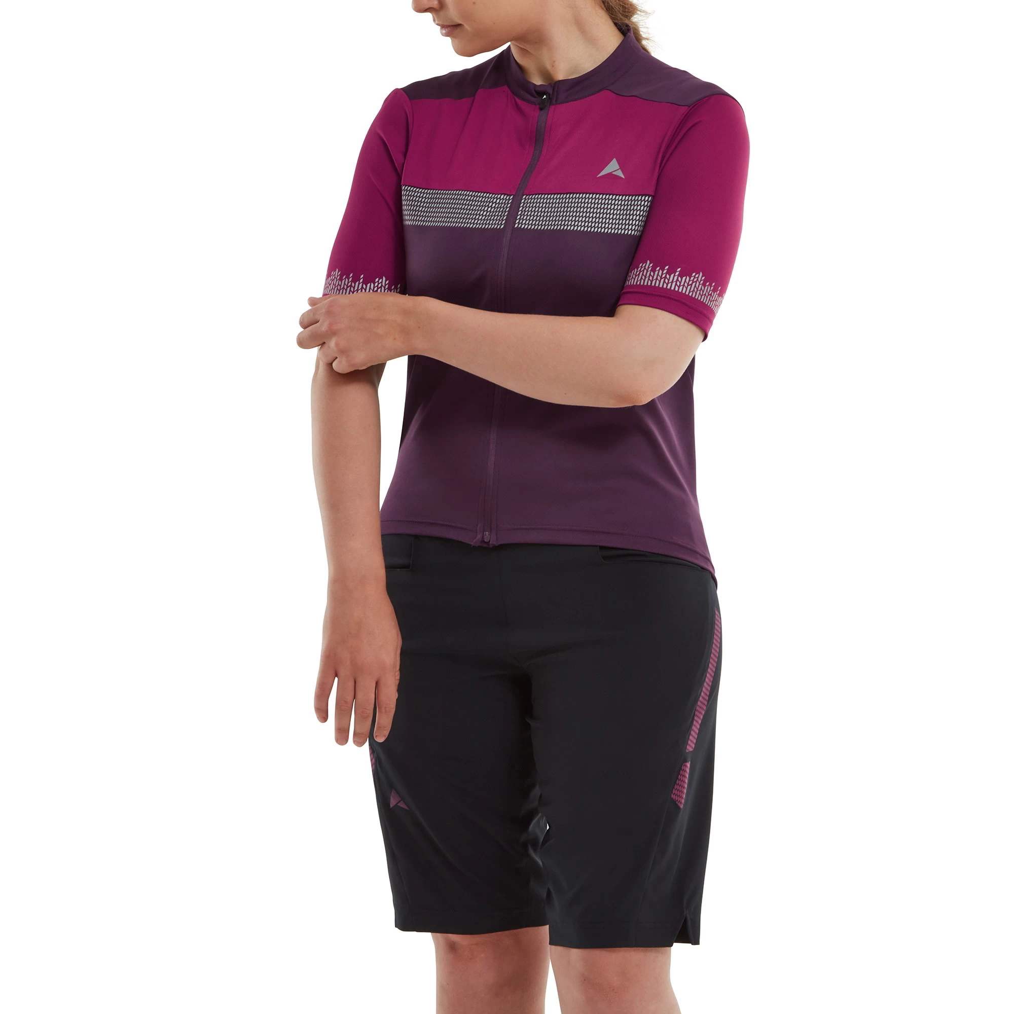Altura Nightvision Women's Short Sleeve Jersey - Purple - Image 5