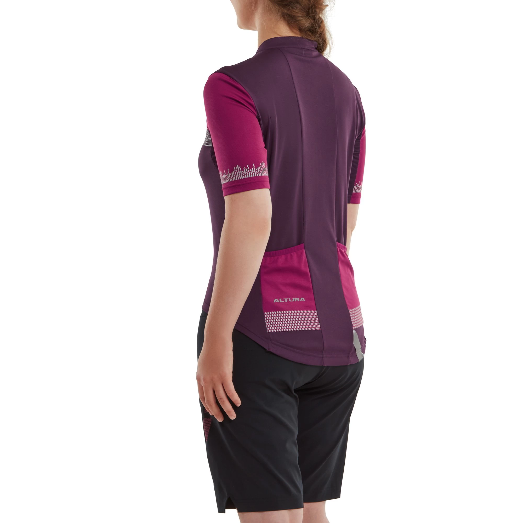 Altura Nightvision Women's Short Sleeve Jersey - Purple - Image 6