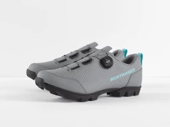 Bontrager Evoke MTB Shoes - Quicksilver/Miami Green