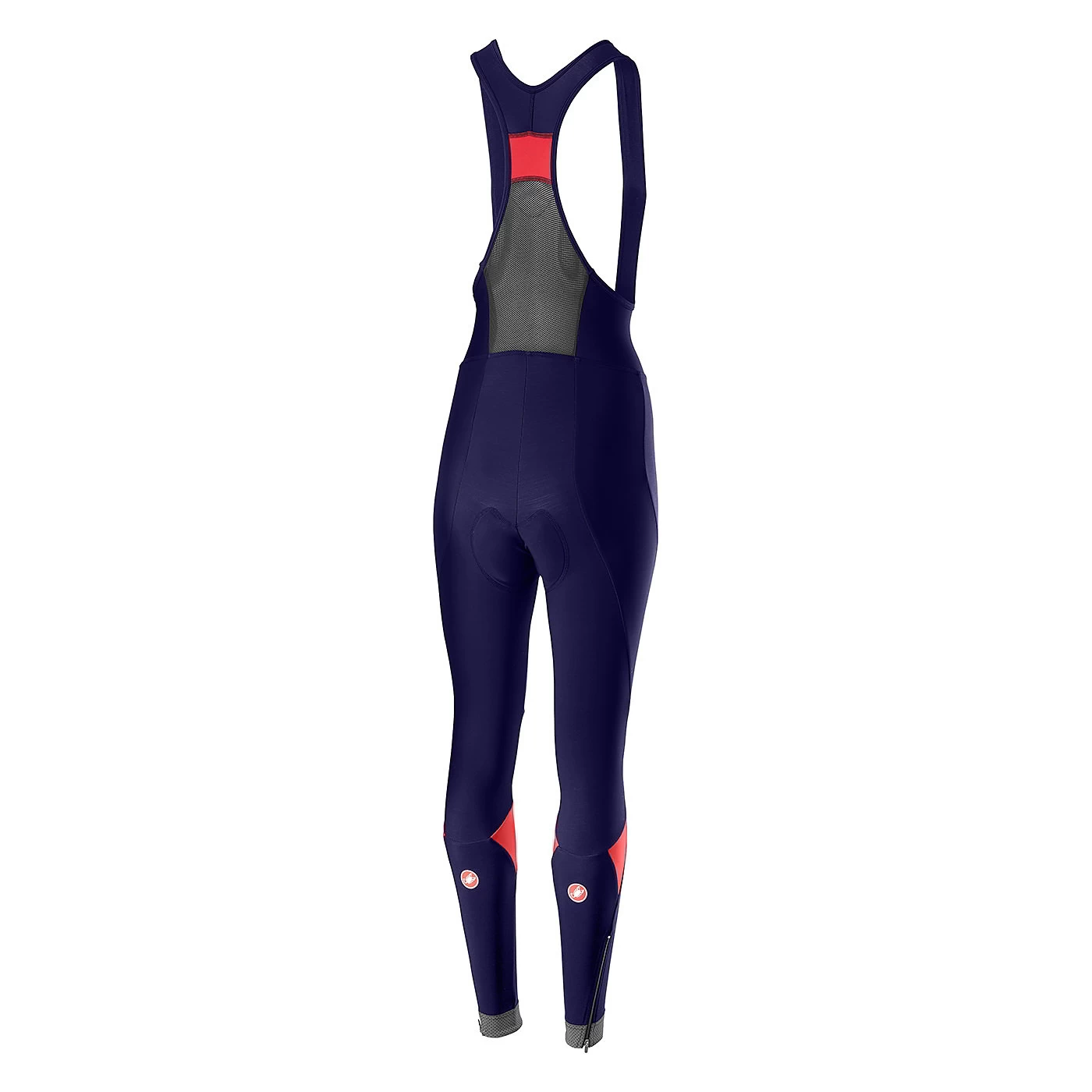 Castelli Velocissima Womens Bibtights - Savile Blue/Brilliant Pink