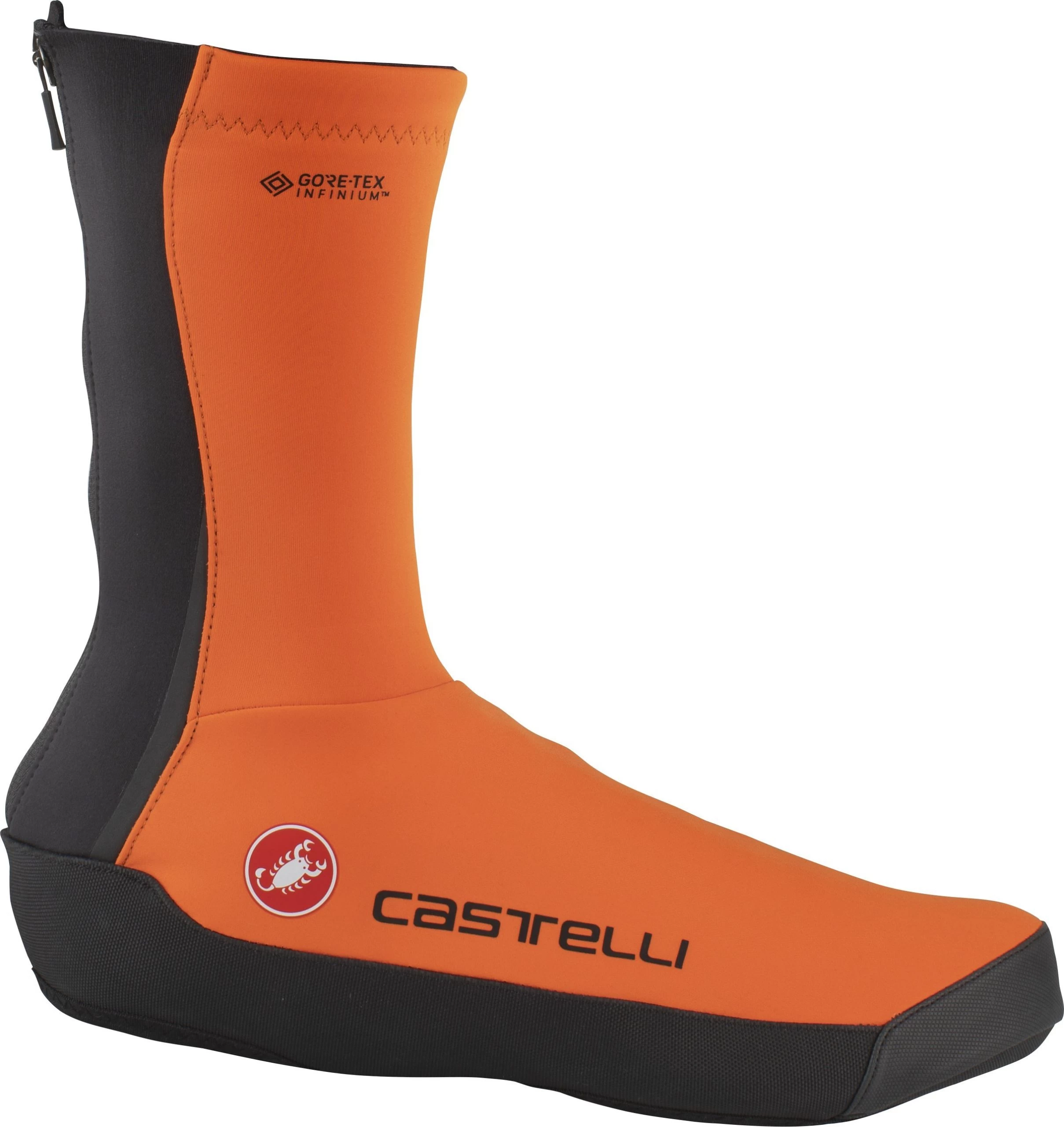 Castelli Intenso UL Windproof Shoe Covers - Electric Lime - Image 4