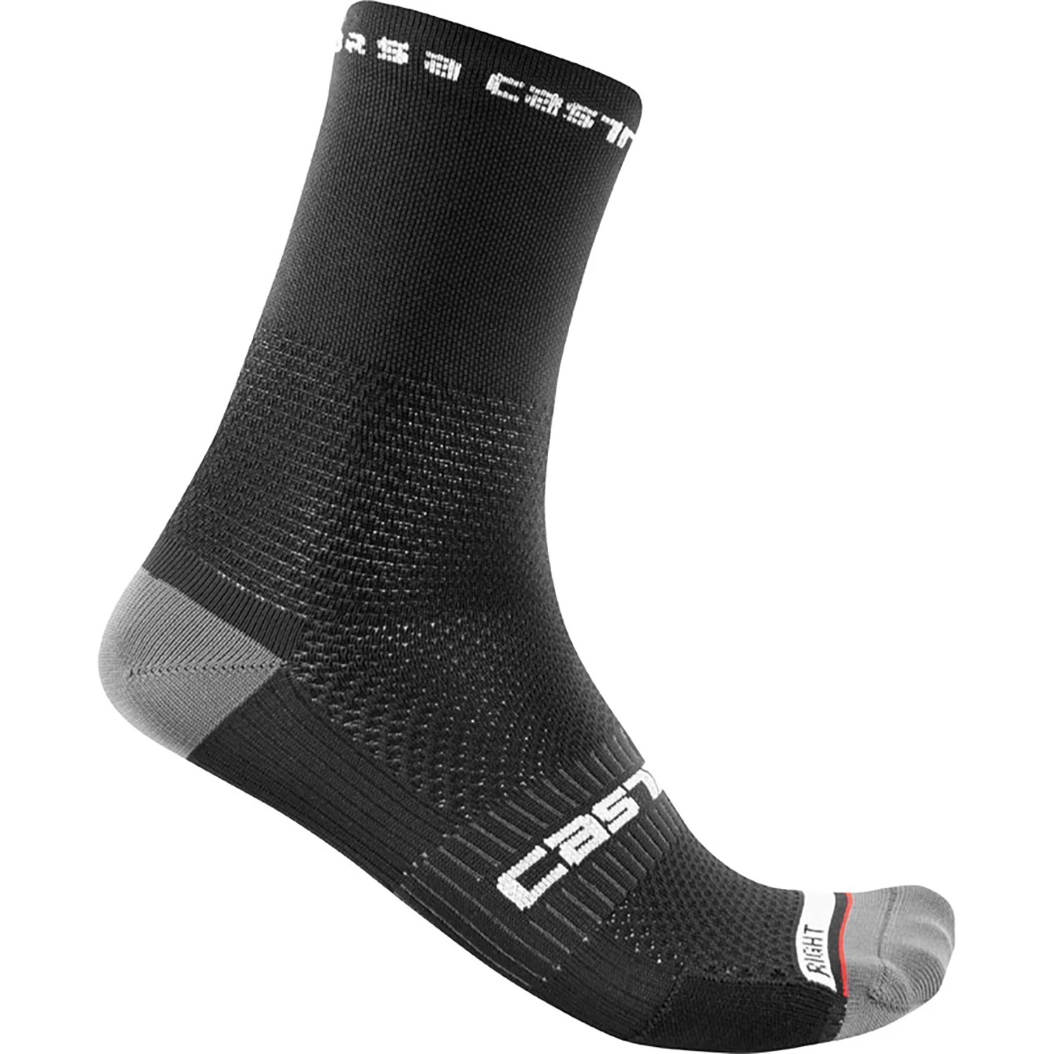 Castelli Rosso Corsa Pro 15 Socks - Black