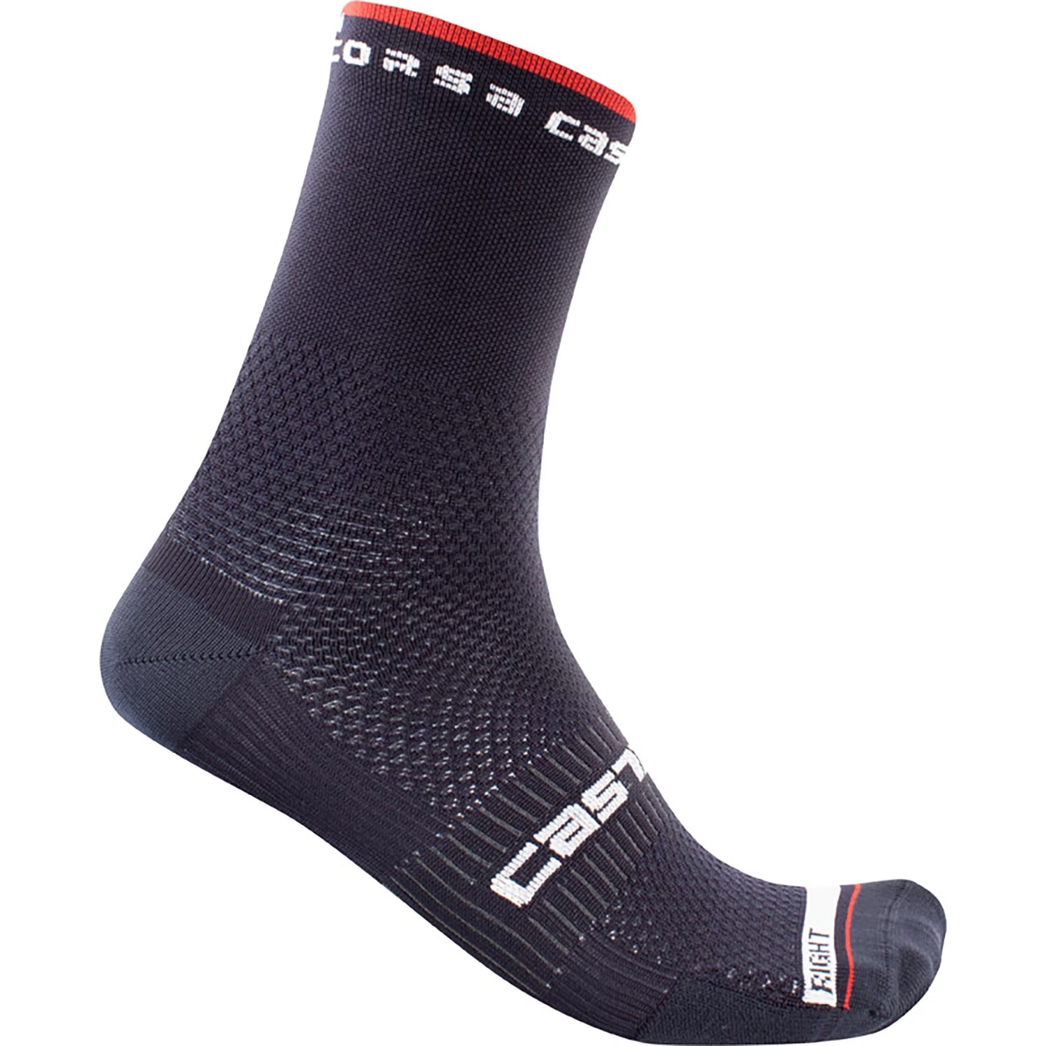 Castelli Rosso Corsa Pro 15 Socks - Black - Image 3