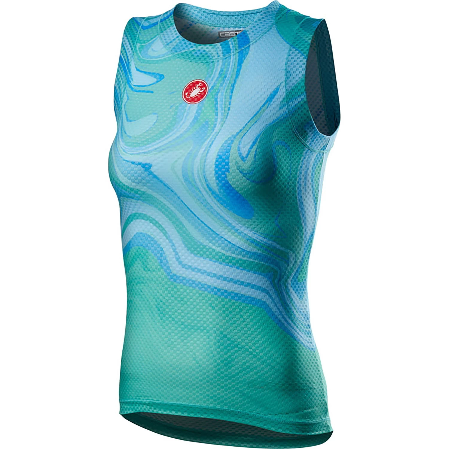 Castelli Pro Mesh Womens Sleeveless Base Layer - Celeste - Image 3