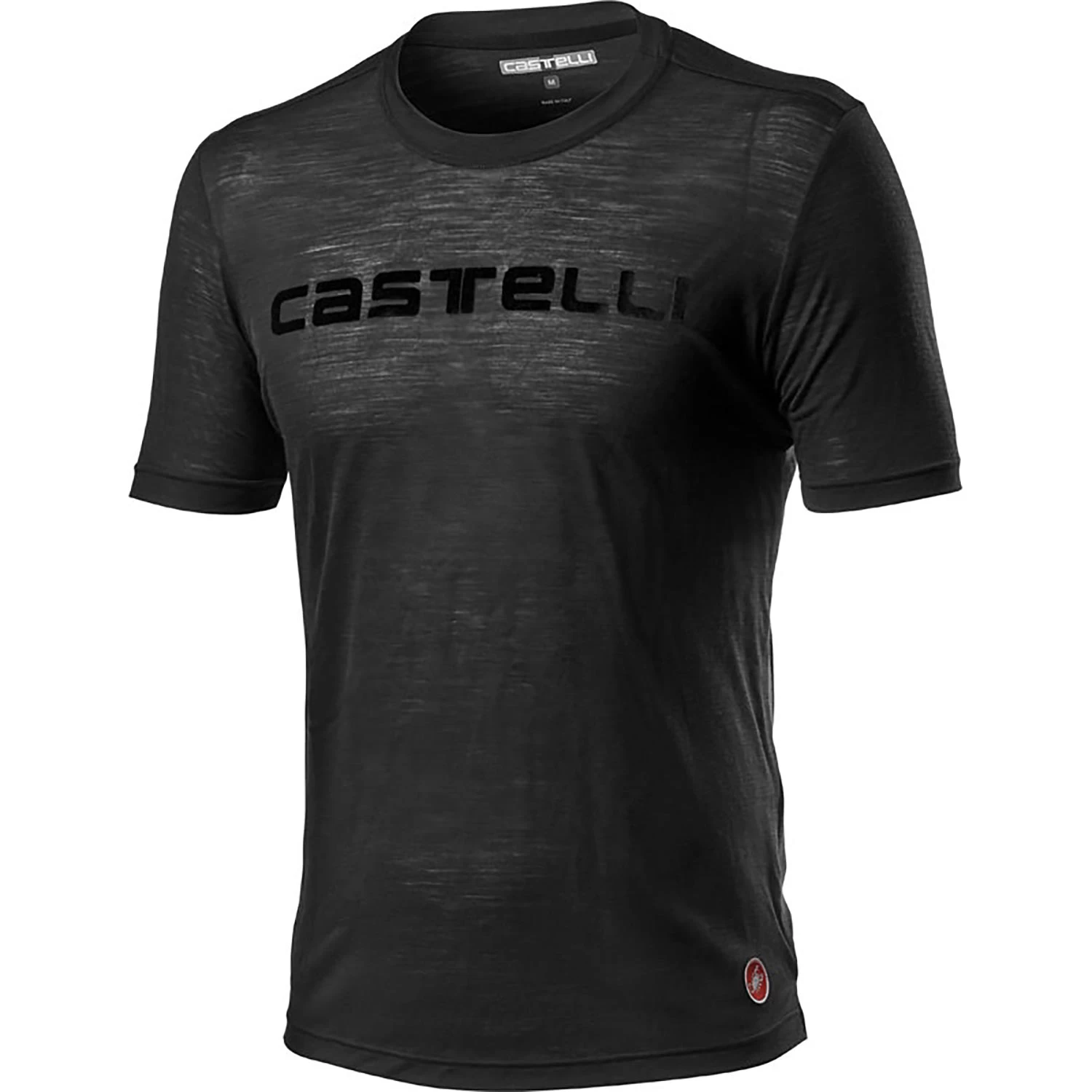 Castelli Merino Castelli T-Shirt - Light Black - Image 2