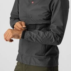 Castelli Commuter Reflex Men's Waterproof Jacket - Black