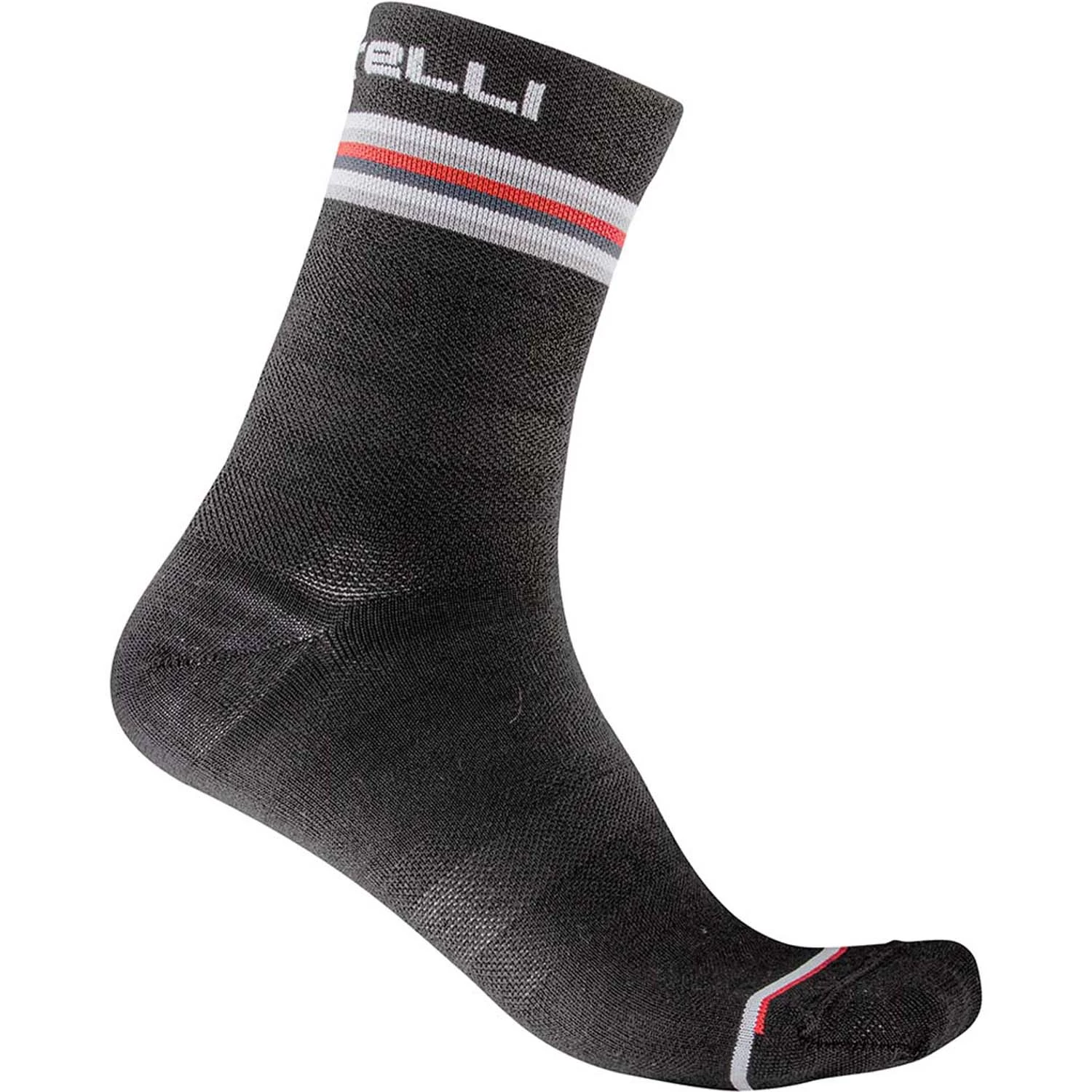 Castelli Go 15 Women's Socks - White/Fuchsia - Image 2