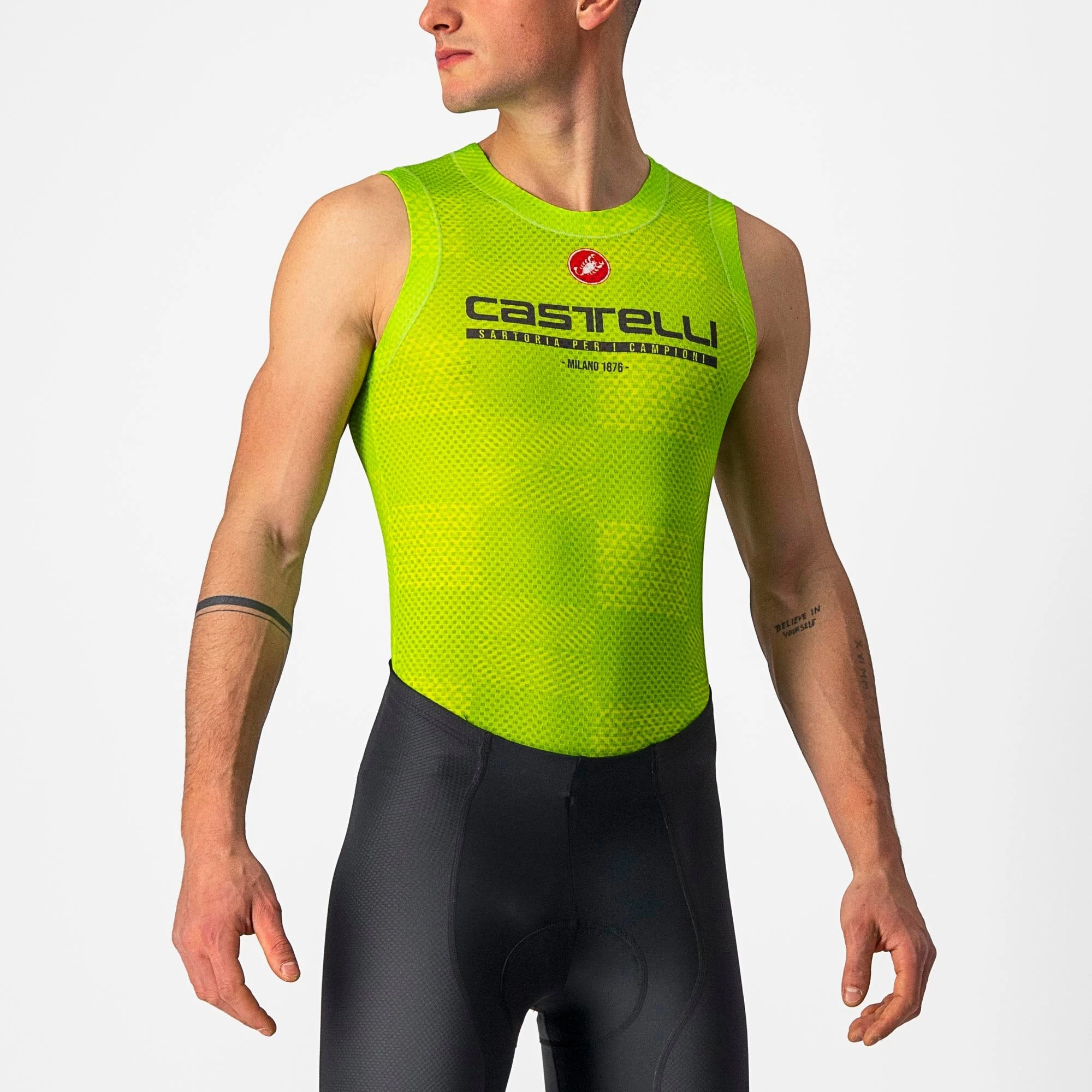 Castelli Pro Mesh Men's Sleeveless Base Layer - Black - Image 4