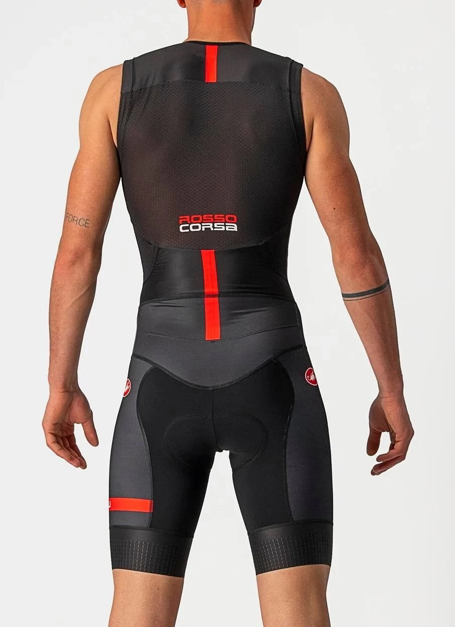 Castelli Free Sanremo 2 Men's Sleeveless Tri Suit - Black - Image 3