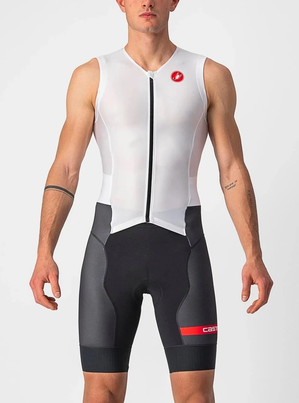 Castelli Free Sanremo 2 Men's Sleeveless Tri Suit - Black - Image 2